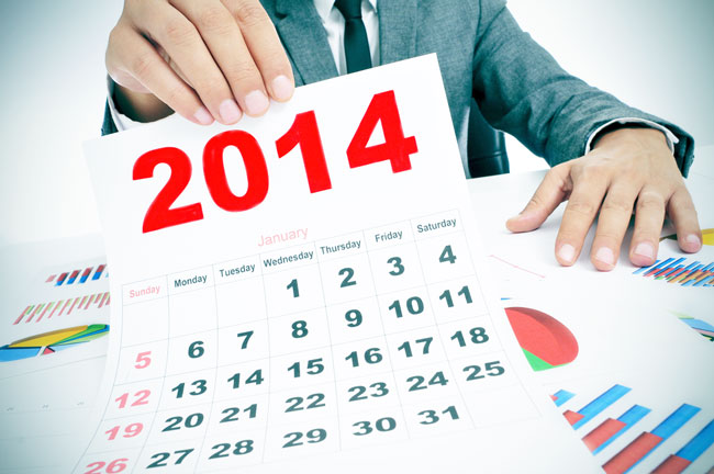 2014年、部屋に飾りたいカレンダーでわかる、あなたがなりたい理想の自分